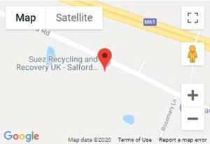 Salford Road HWRC Small Map
