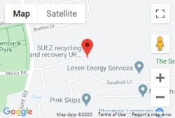 Sandfold Lane Recycling Centre Location Map