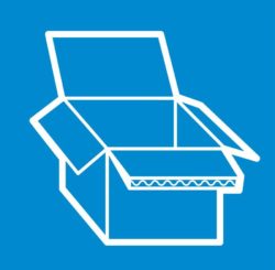 cardboard box icon