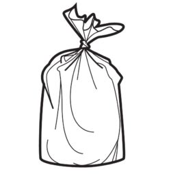General waste bag Icon