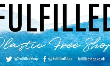 fulfilled plastic free shop poster