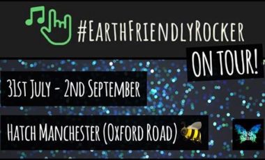 Earth friendly rocker on tour poster