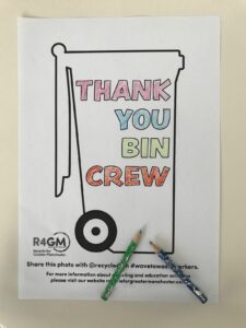 Example thank you poster