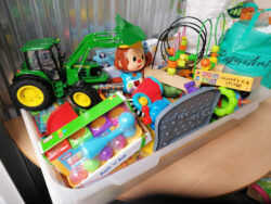 Box of toys