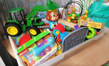 Box of toys