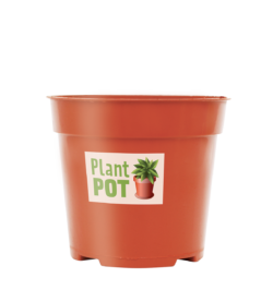 Plastic plant pot
