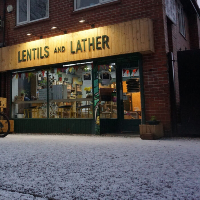 Lentils and Lather shop front