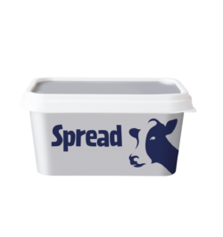 Plastic butter tub