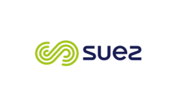 Suez logo on white background