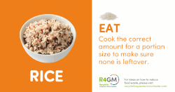 A gif promoting a reduction in food waste