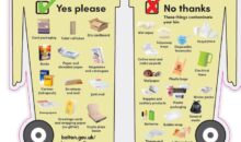 Bolton bin shaped leaflet