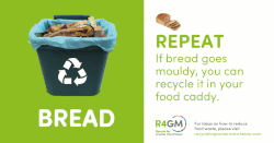 A gif encouraging the use of food bins