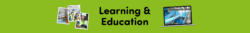 Learning and education banner
