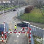 CCTV image of someone fly tipping
