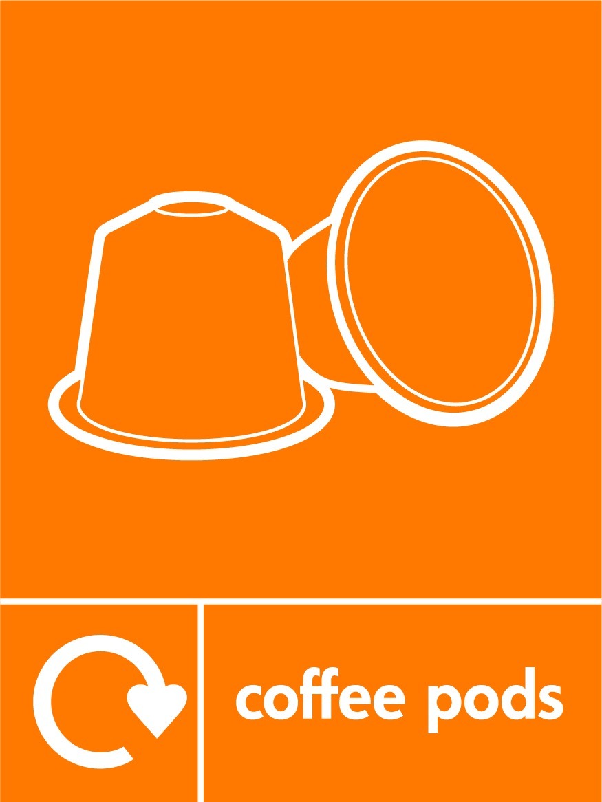 Coffee pod symbol