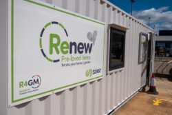 Image of the outside of the Oldham site renew shop