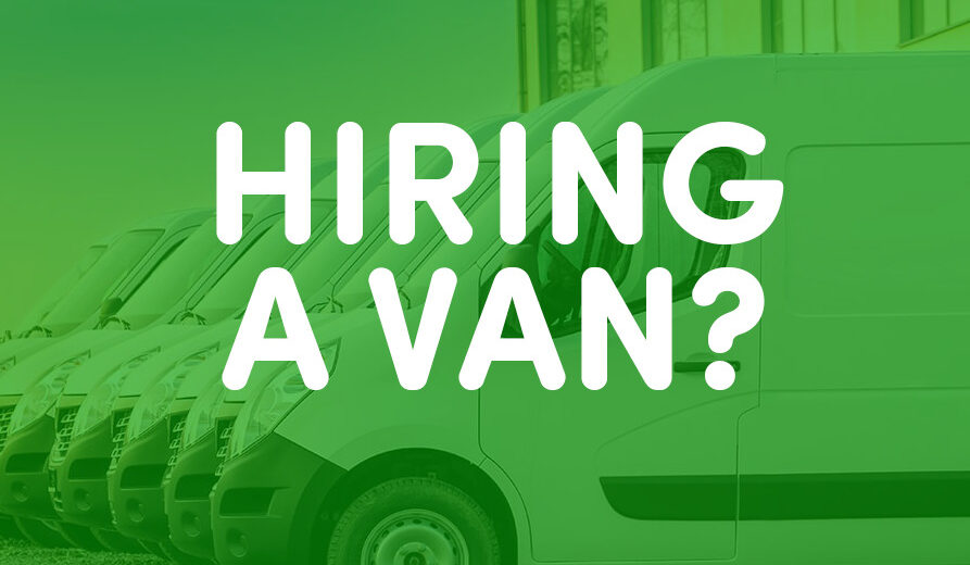 Permit for using a hire van