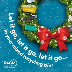 Let is go, let it go, let it go... into your mixed recycling bin!