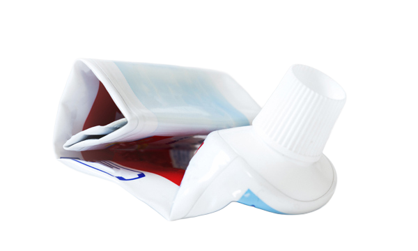 Recycle Plastic Pots, Tubs, Trays & Tubes 4 empty toothpaste tube