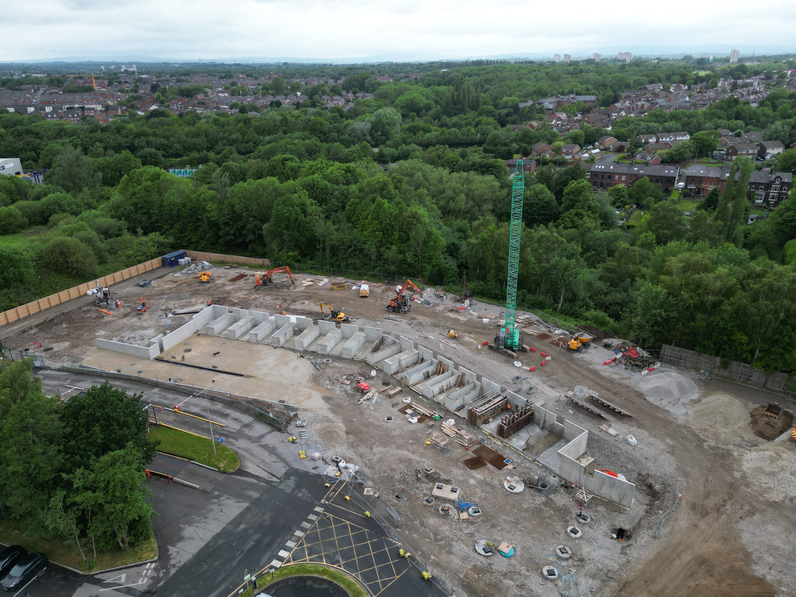 artist rendering of the new Reliance Street recycling centre