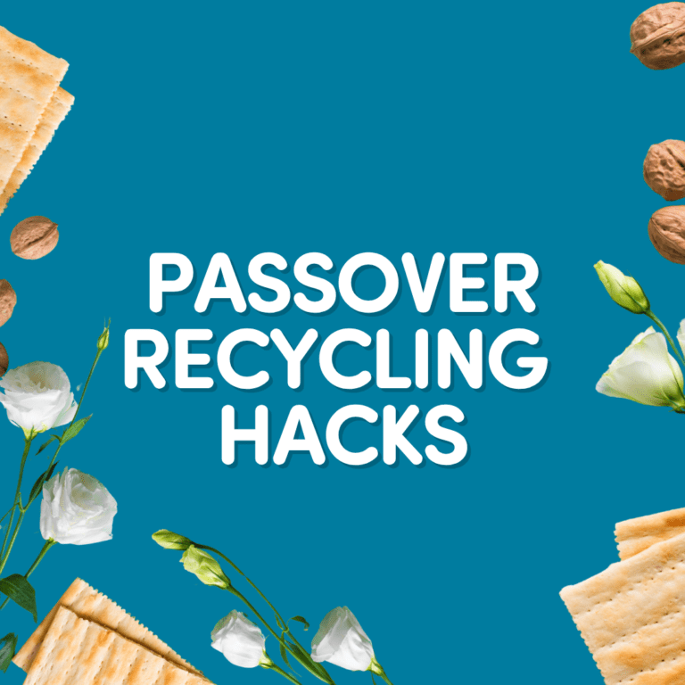 Passover Recycling Hacks